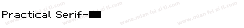 Practical Serif字体转换